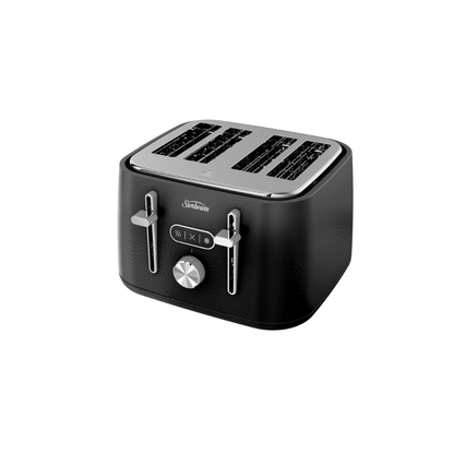 Sunbeam Freya Collection 4 Slice Black Toaster
