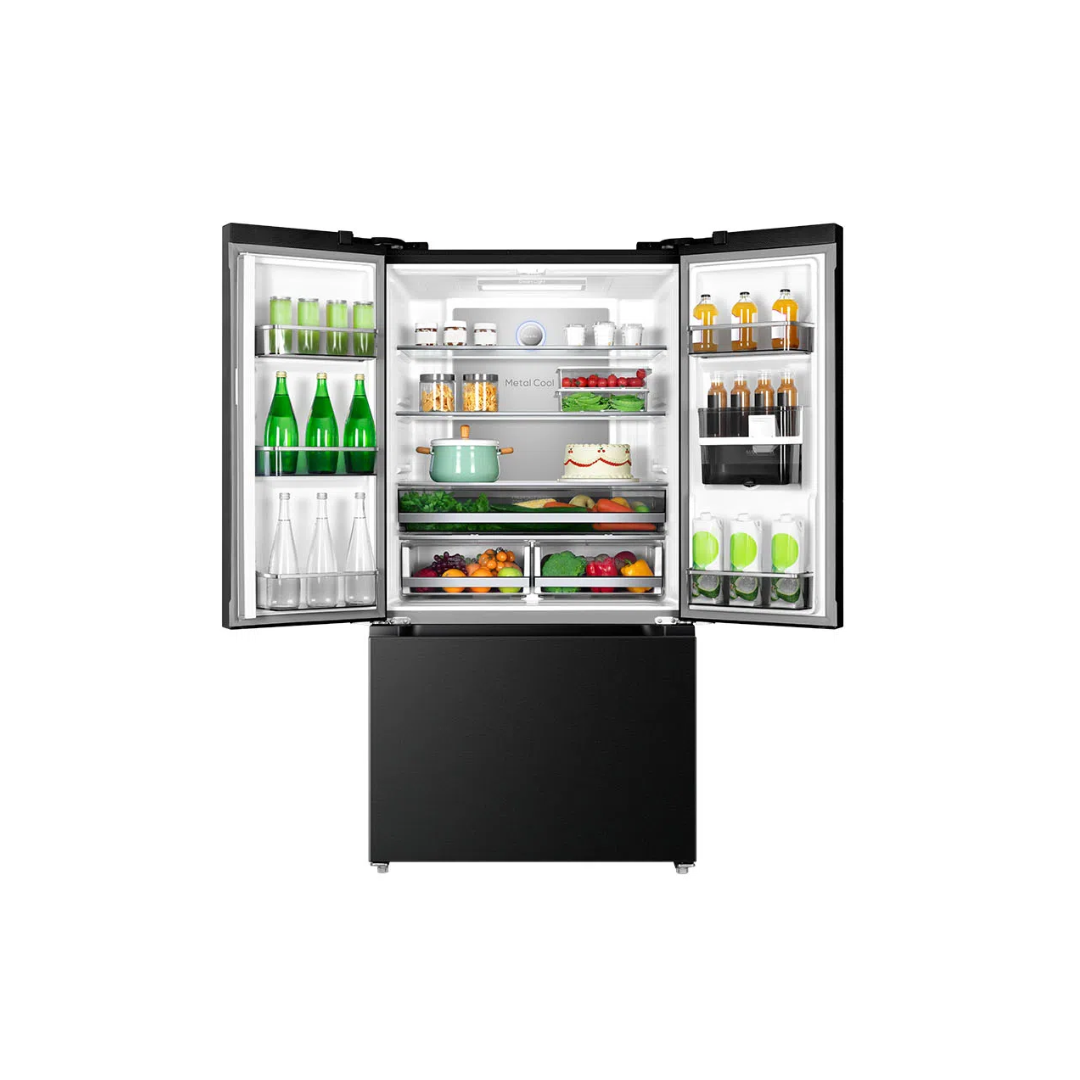 TCL 575L French Door Fridge Matte Black