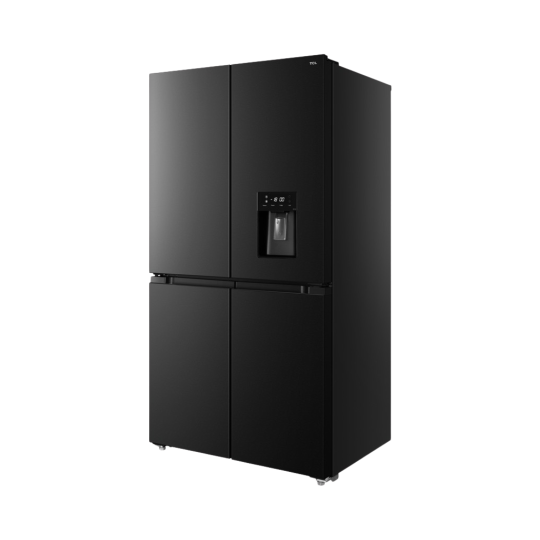 TCL 590L French Door Fridge Matte Black