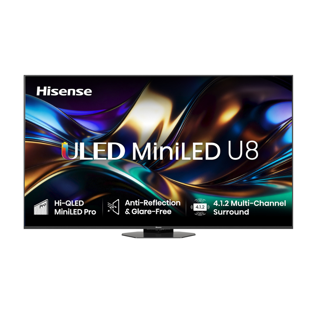 Hisense 85" ULED MiniLED Pro 4K QLED 165Hz Smart TV (2026)
