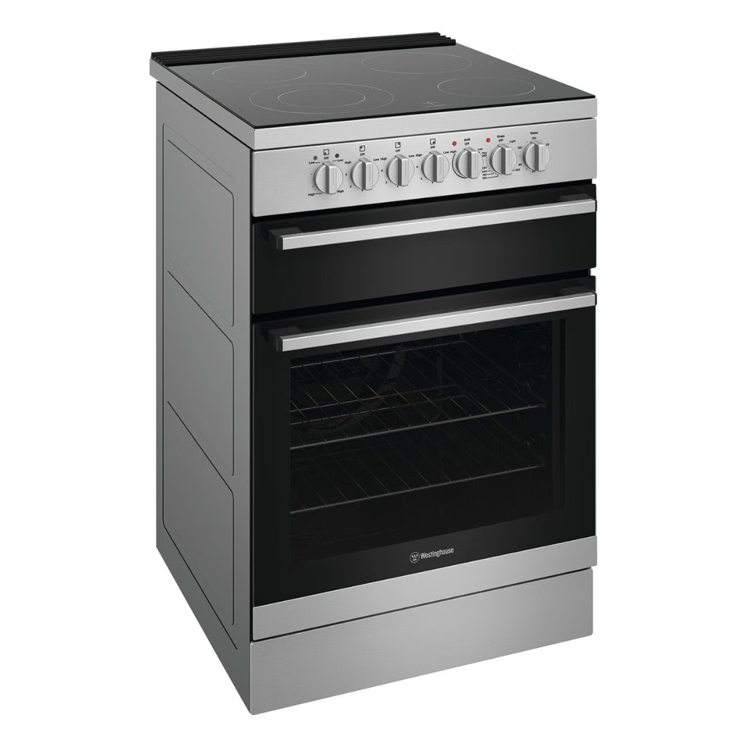 Westinghouse 60cm Electric Freestanding Oven With Ceramic Cooktop