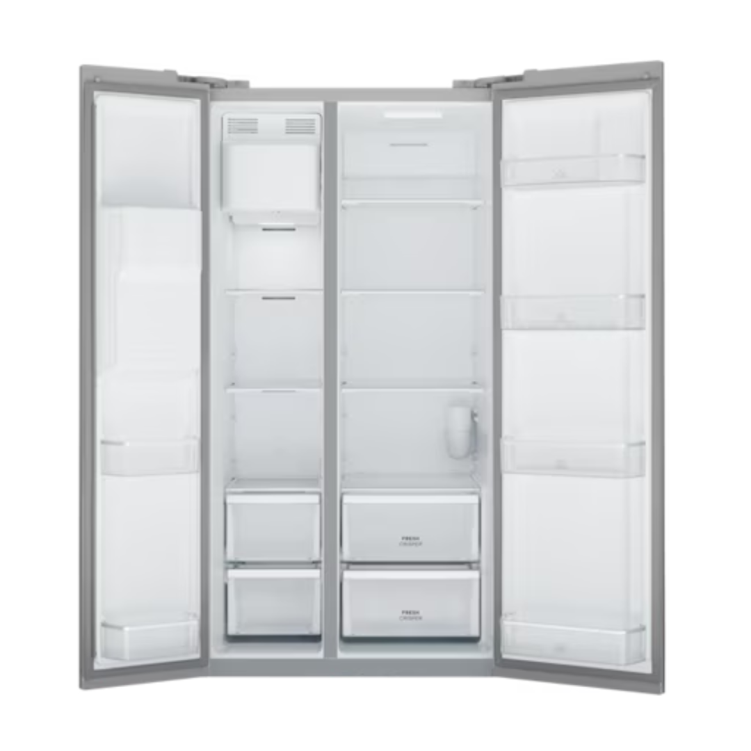 Westinghouse 596L Side By Side Fridge - Stainless Steel
