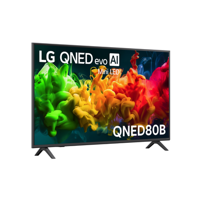 LG 50" QNED80B EVO AI MINI LED 4K SMART TV (2026)