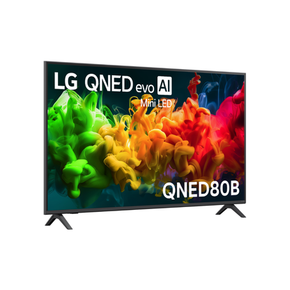LG 55" QNED80B EVO AI MINI LED 4K SMART TV (2026)