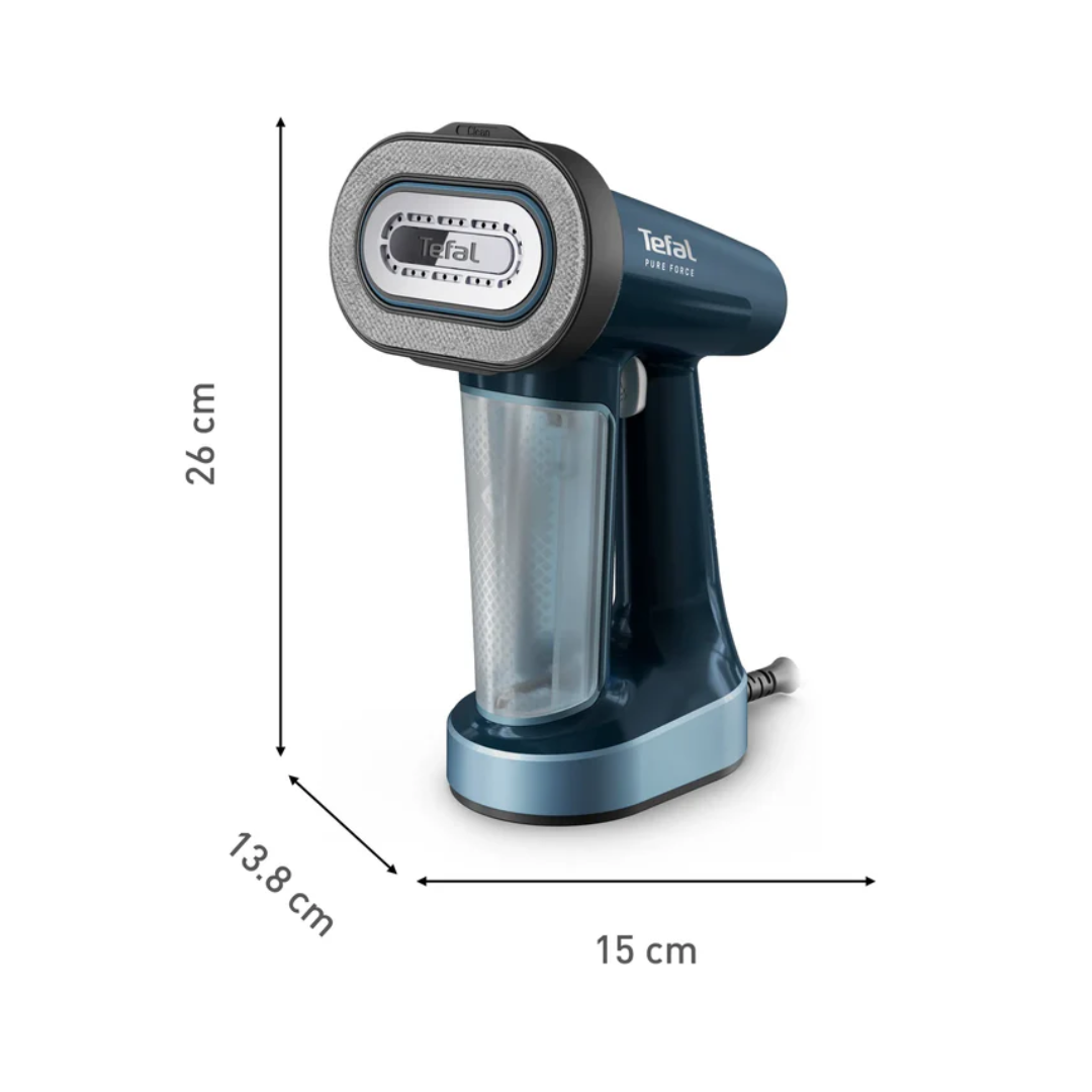 Tefal Pure Force 3 in 1 Handheld Garment Steamer