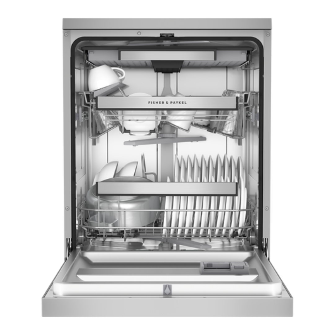 Fisher & Paykel Series 7 Contemporary 15 Place Setting Freestanding Dishwasher