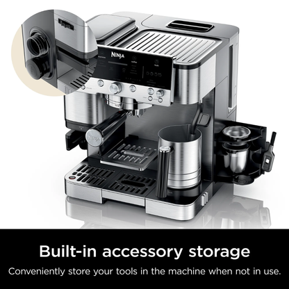 Ninja Luxe Cafe Espresso Machine Gunmetal