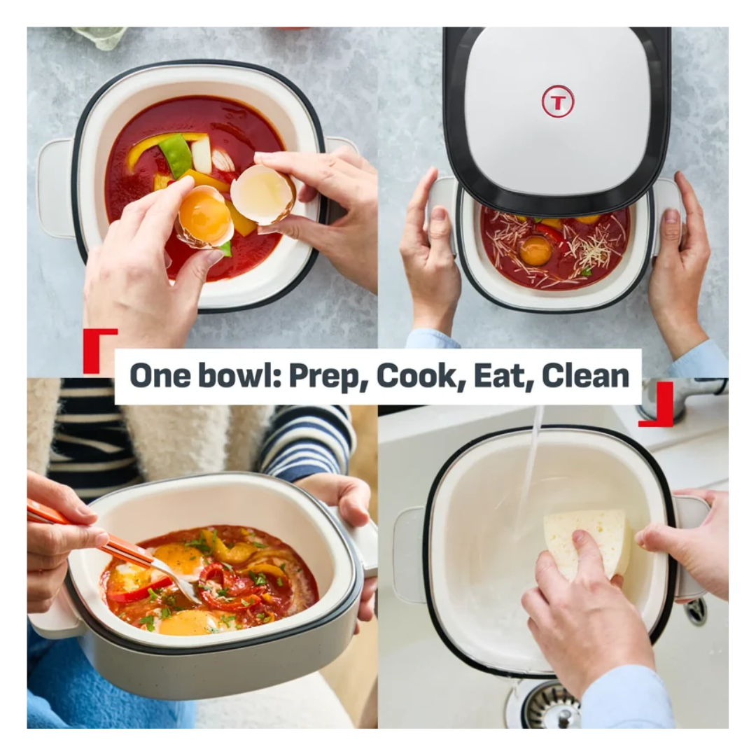 Tefal YumMeal Multicooker Air Fryer Black Knight