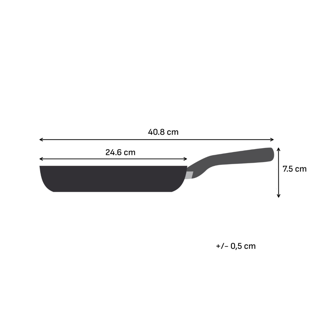 Tefal Recycle Induction Ceramic Green Lichen Non-Stick Frypan 24cm