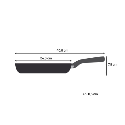 Tefal Recycle Induction Ceramic Green Lichen Non-Stick Frypan 24cm