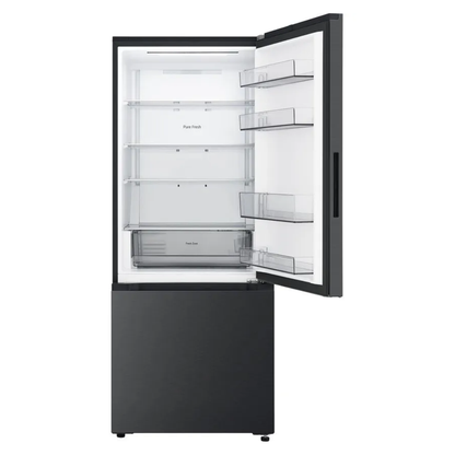 LG 436L Bottom Mount Fridge Matte Black