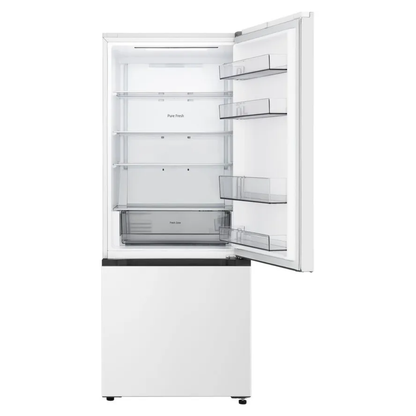 LG 436L Bottom Mount Fridge Matte White