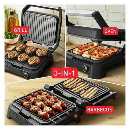 Tefal SuperGrill 3-in-1 Electric Grill Barbecue & Oven