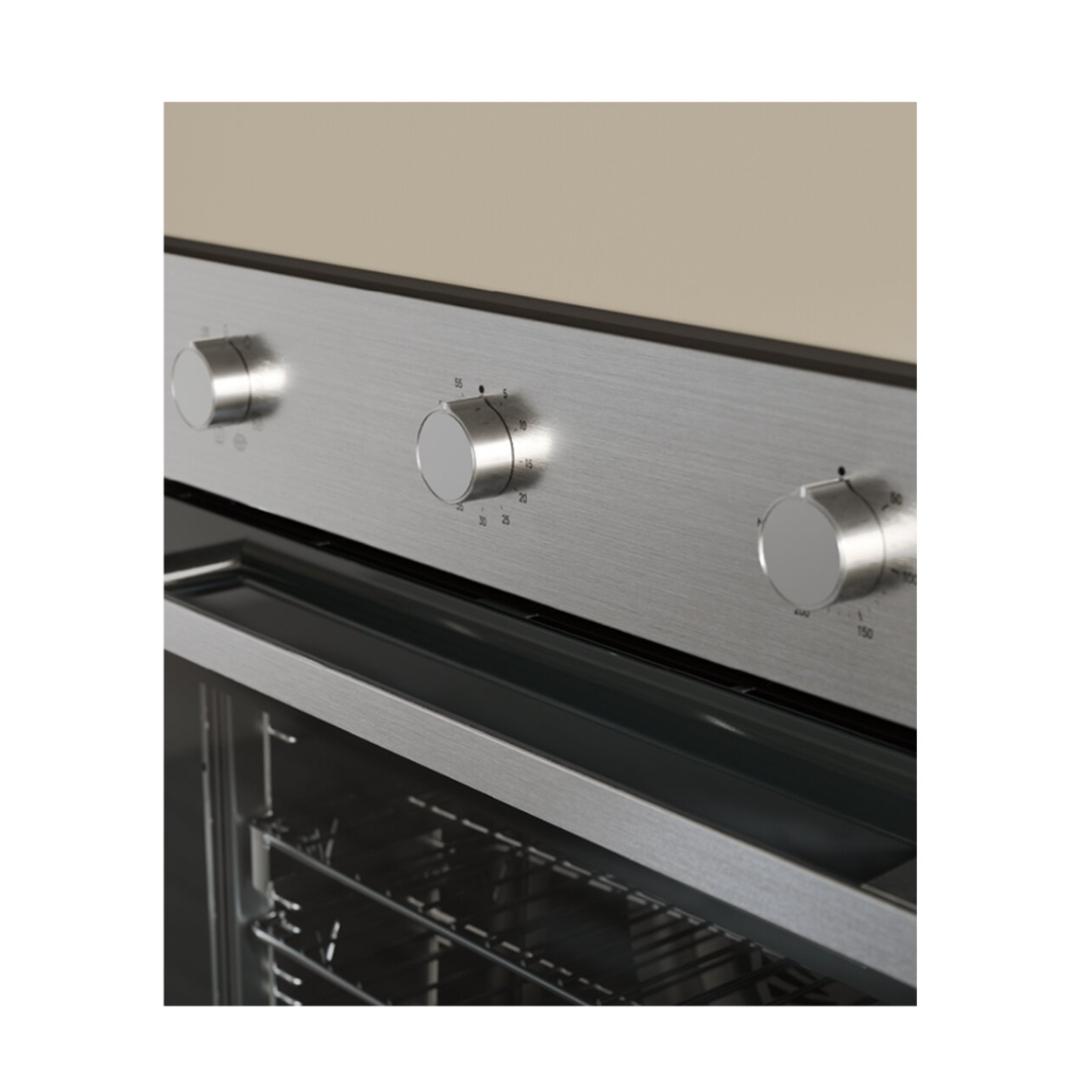 Haier 60cm 300 Series Built-In Oven 7 Function Air Fry Stainless Steel