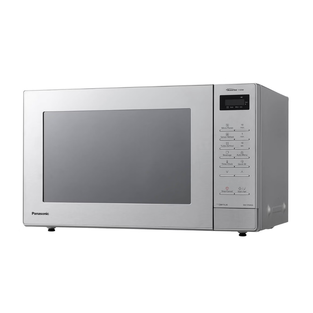 Panasonic 32L 1100W Inverter Microwave Stainless Steel