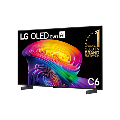 LG 42" OLED EVO AI C6 4K SMART TV (2026)