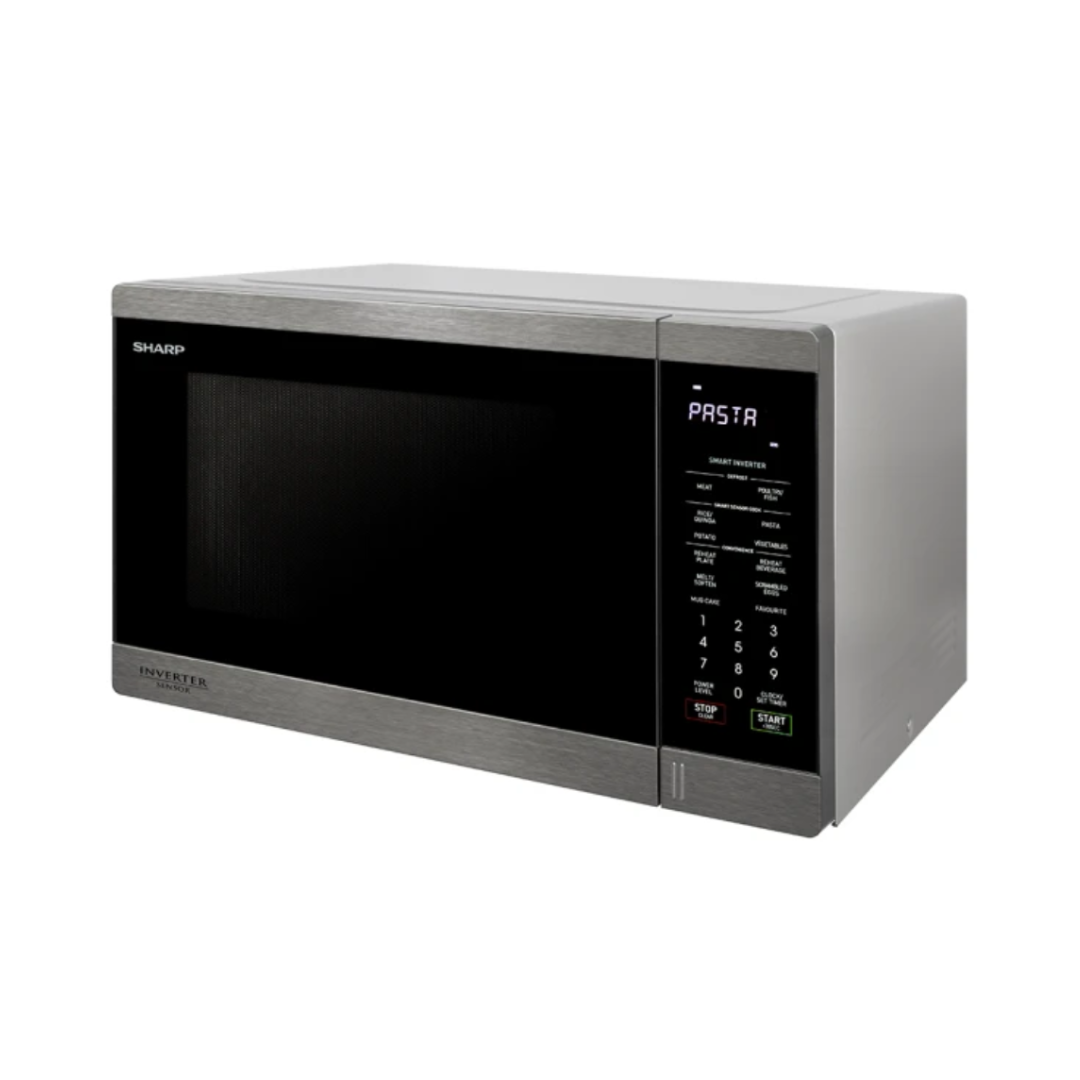 Sharp 34L Inverter Microwave Stainless Steel