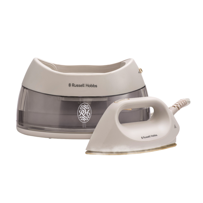 Russell Hobbs Fabric Luxe Steam Generator - Stone