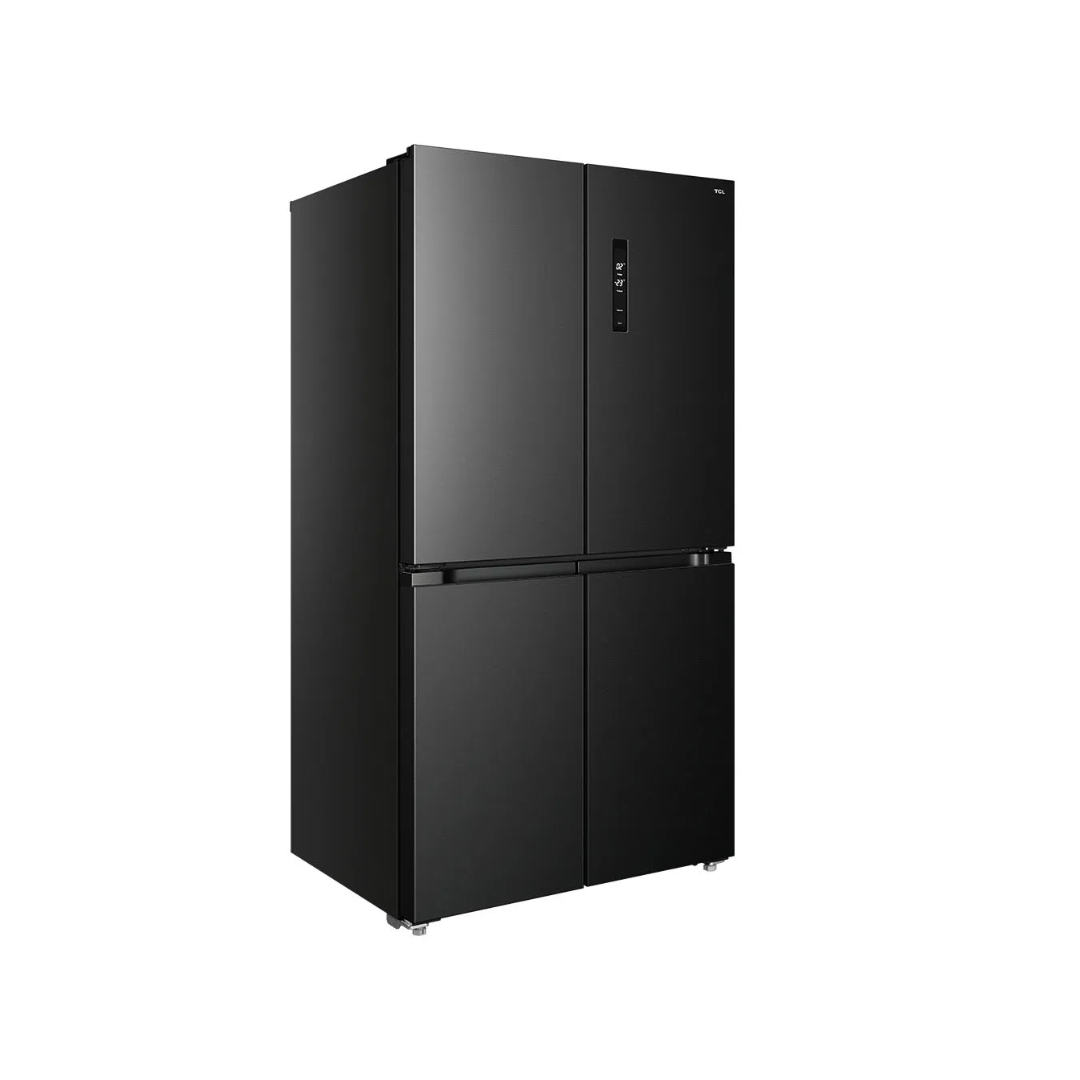TCL 596L Quad Door Fridge Matte Black