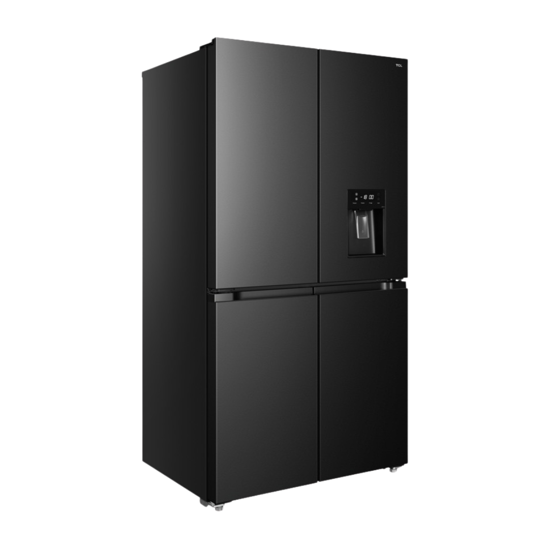TCL 590L French Door Fridge Matte Black