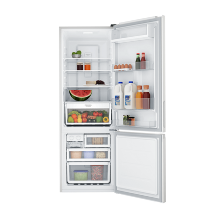 Westinghouse 335L Bottom Mount Fridge with AutoSense White