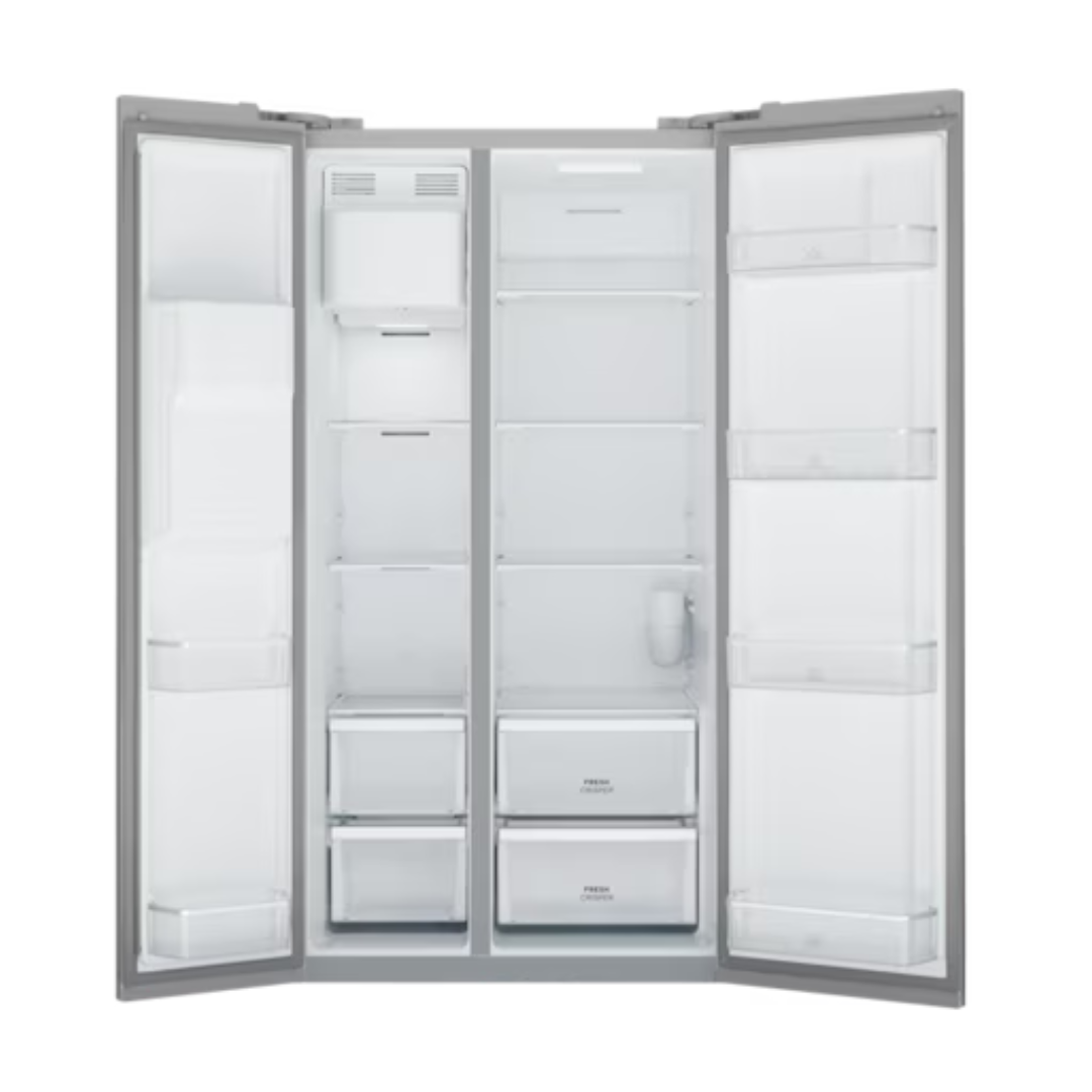 Westinghouse 596L Side By Side Fridge - Stainless Steel