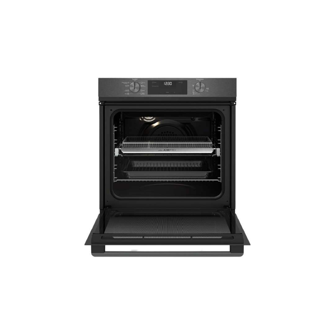 Westinghouse 60cm Multi-Function 8 Oven with AirFry Dark Stainless steel
