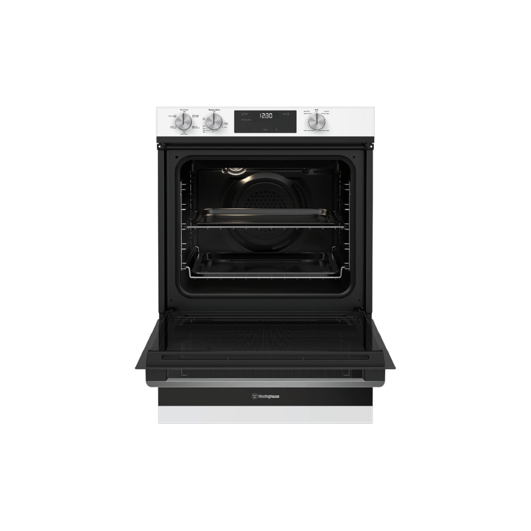 Westinghouse 60cm Multi-Function 5 Oven with Separate Grill White
