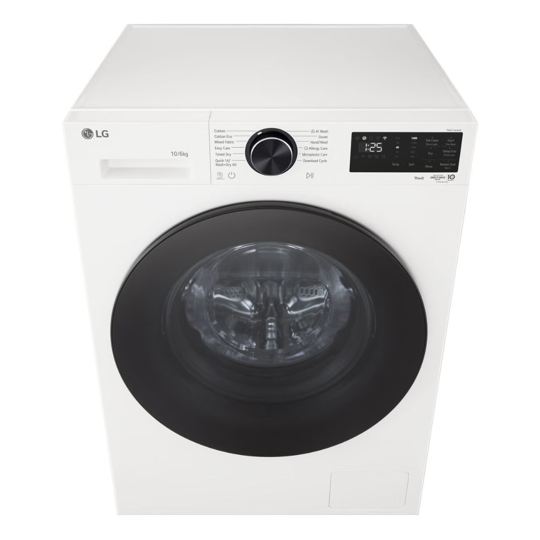 LG 10/6kg Series 3 AI Front Load Washer Dryer Combo