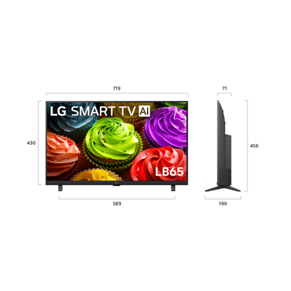 LG 32" LB655 AI HD SMART TV (2026)