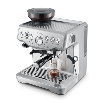 Breville the Barista Express Espresso Machine Sea Salt