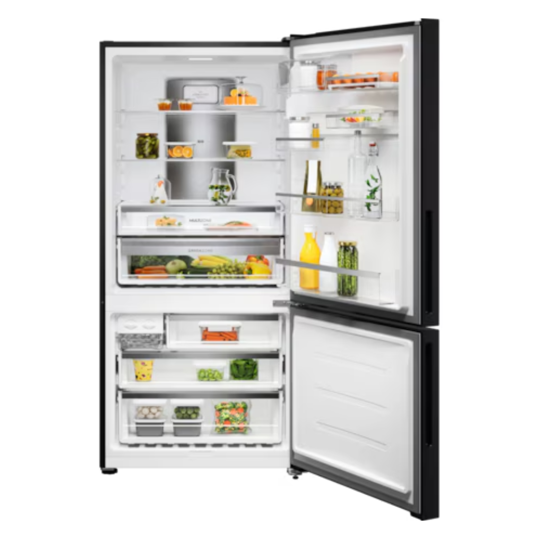 Electrolux 496L Bottom Mount Fridge Matt Charcoal Black