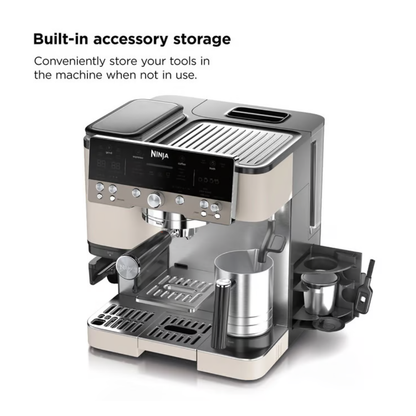 Ninja Luxe Cafe Espresso Machine Oat Milk