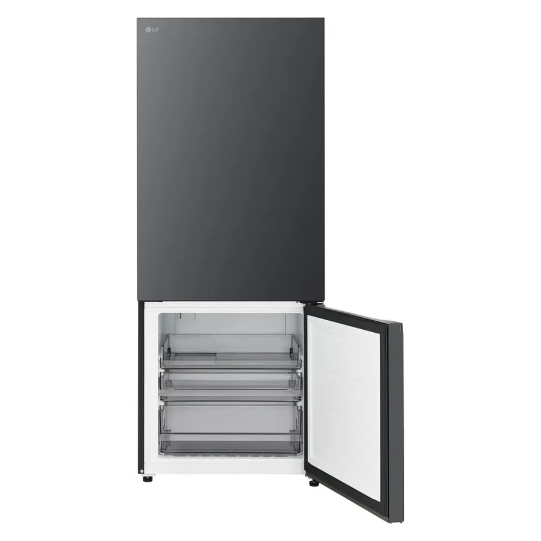 LG 436L Bottom Mount Fridge Matte Black
