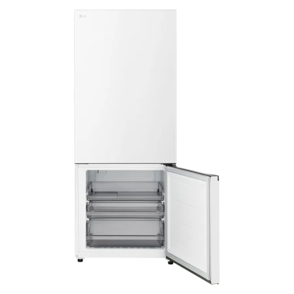 LG 436L Bottom Mount Fridge Matte White