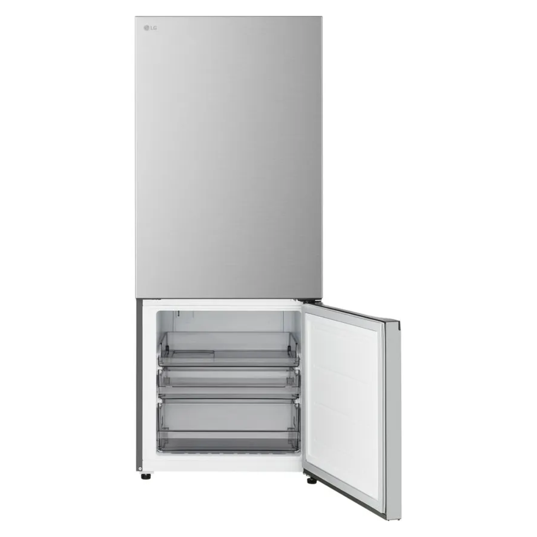 LG 436L Bottom Mount Fridge Stainless Steel