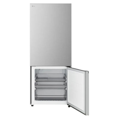LG 436L Bottom Mount Fridge Stainless Steel