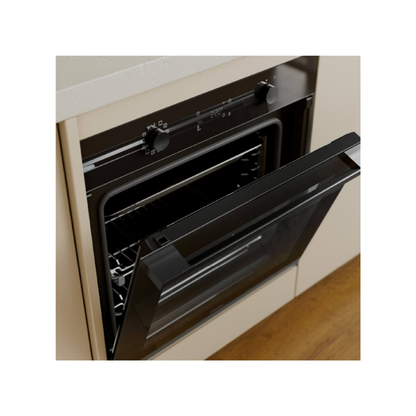 Haier 60cm 500 Series Pyrolytic Built-In Oven Black