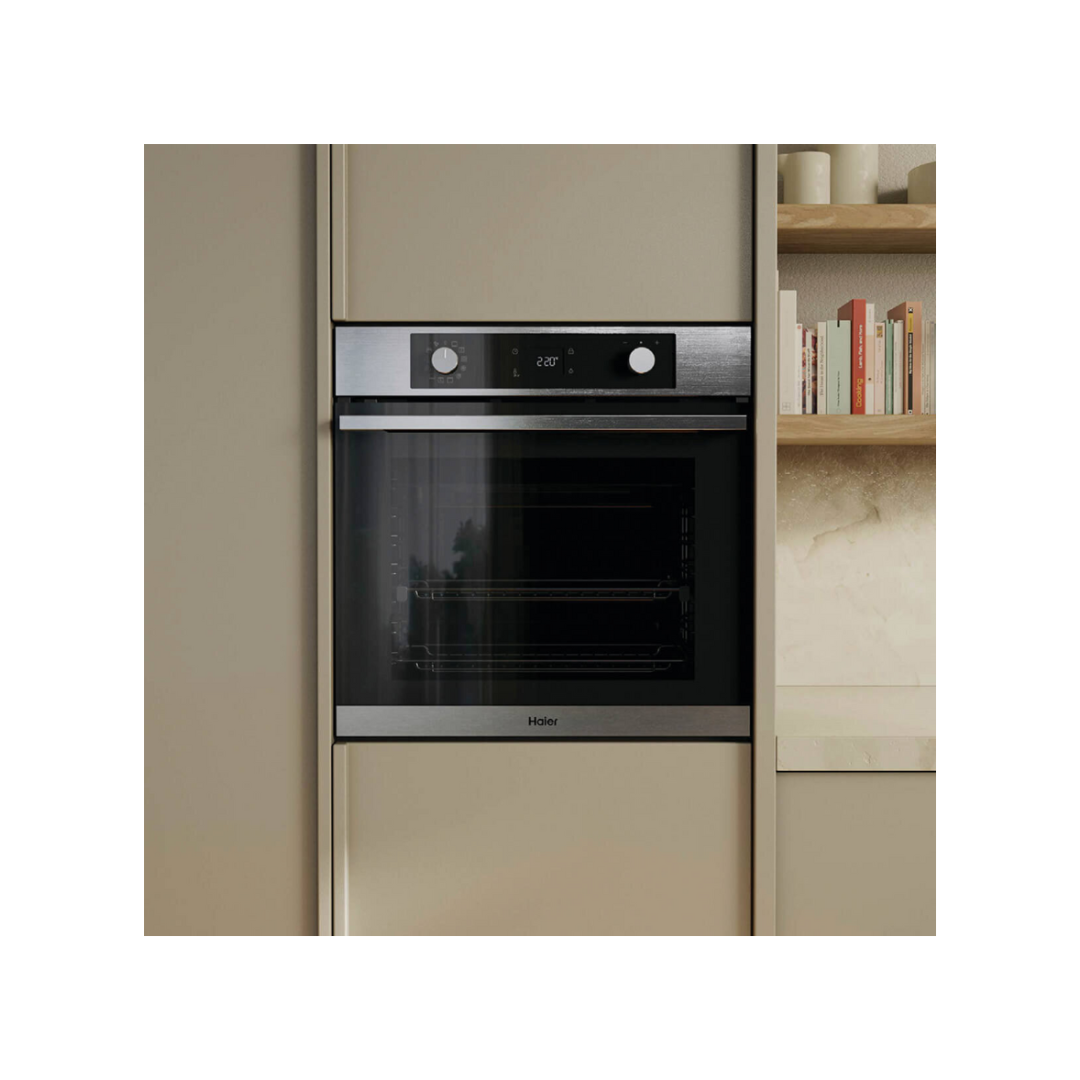 Haier 60cm 500 Series Pyrolytic Built-In Oven Stainless Steel