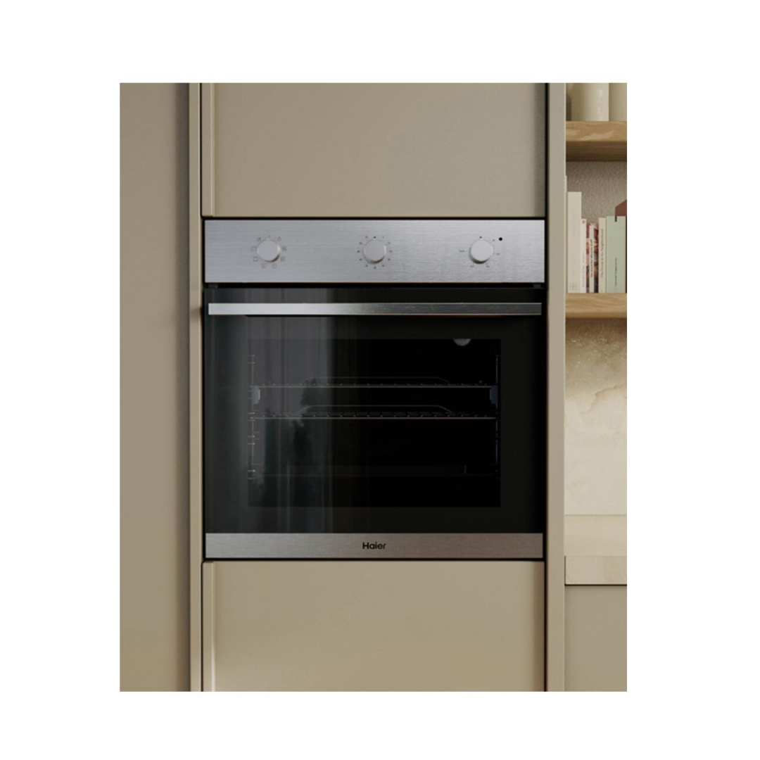 Haier 60cm 300 Series Built-In Oven 7 Function Air Fry Stainless Steel