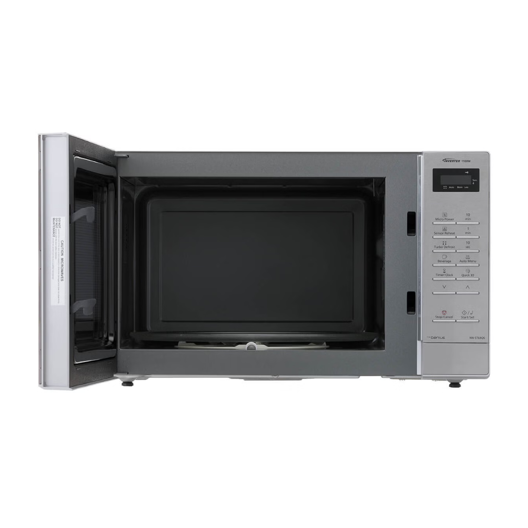 Panasonic 32L 1100W Inverter Microwave Stainless Steel