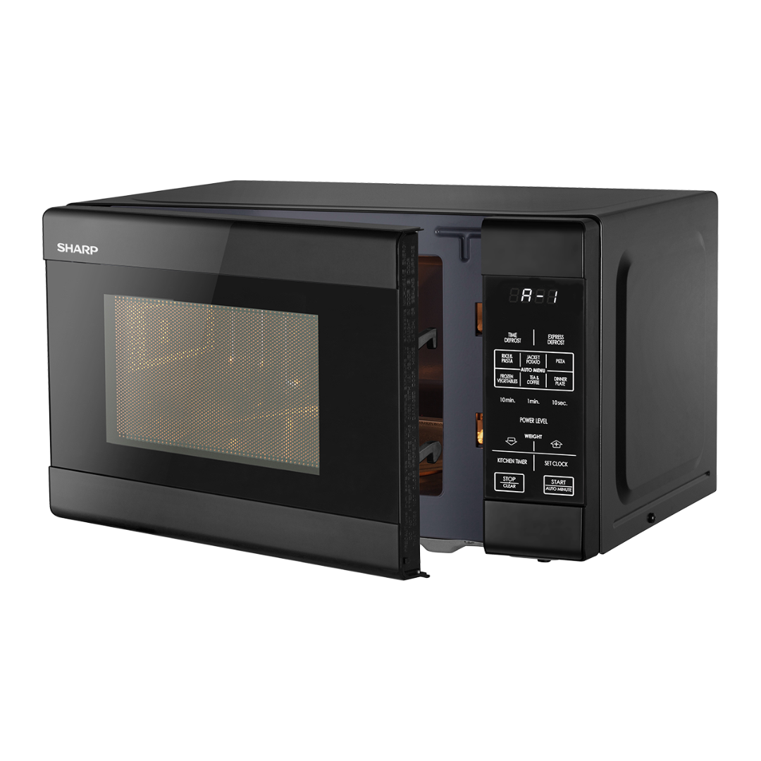 Sharp 20L Compact Microwave in Black