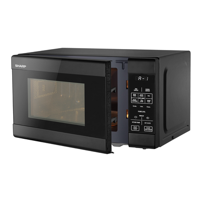 Sharp 20L Compact Microwave in Black