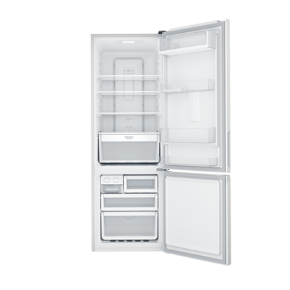 Westinghouse 335L Bottom Mount Fridge with AutoSense White