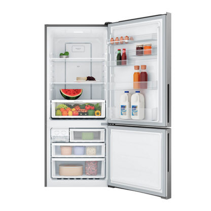 Westinghouse 425L Bottom Mount Fridge with AutoSense Silver