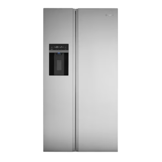 Westinghouse 596L Side By Side Fridge - Stainless Steel
