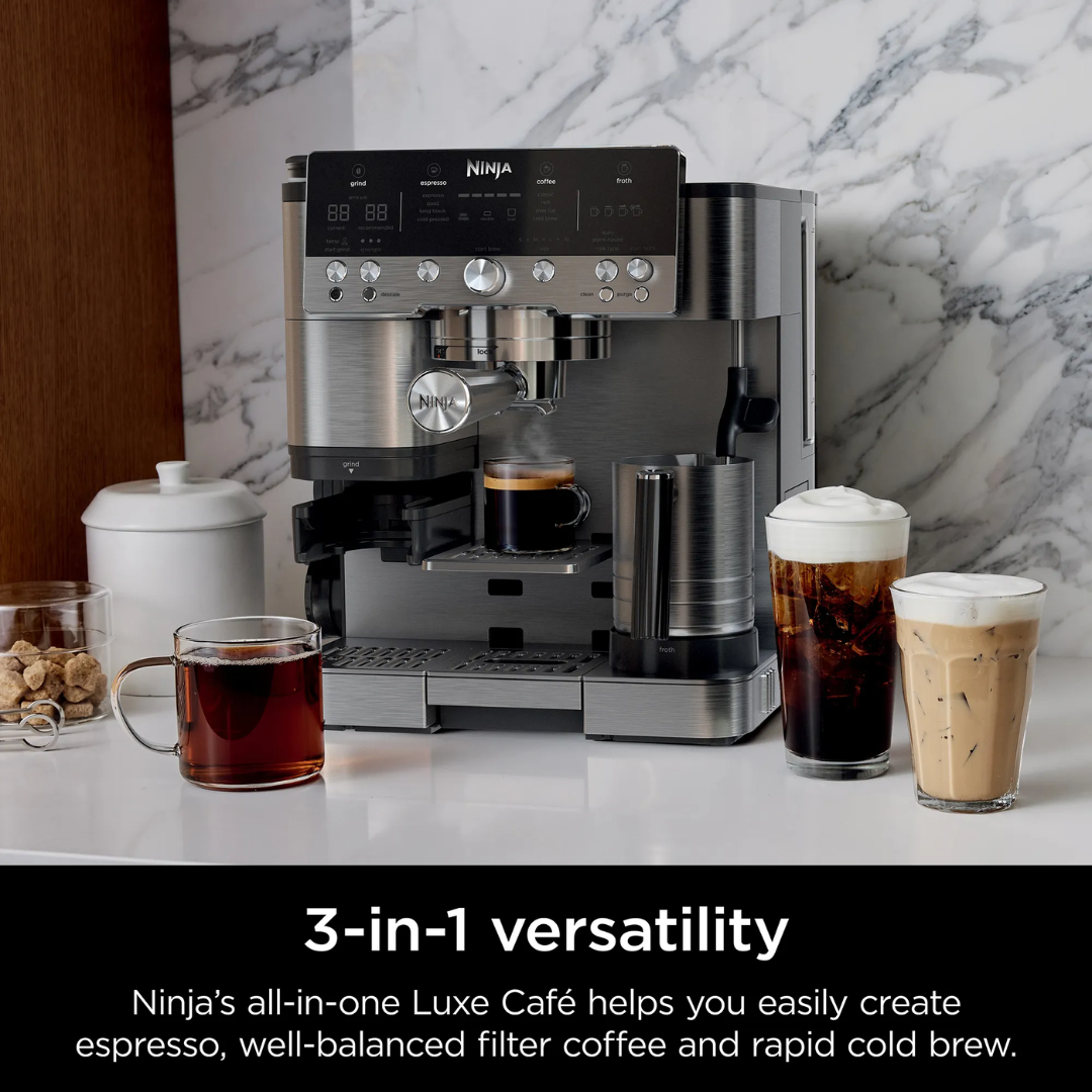 Ninja Luxe Cafe Espresso Machine Gunmetal