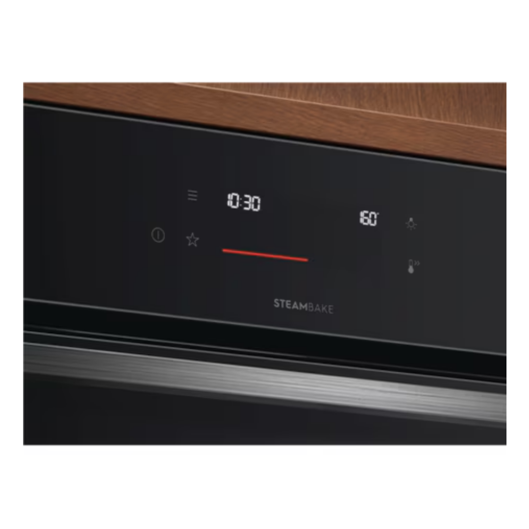 Electrolux 60cm Series 600 Pyrolytic Double Oven Dark Stainless Steel