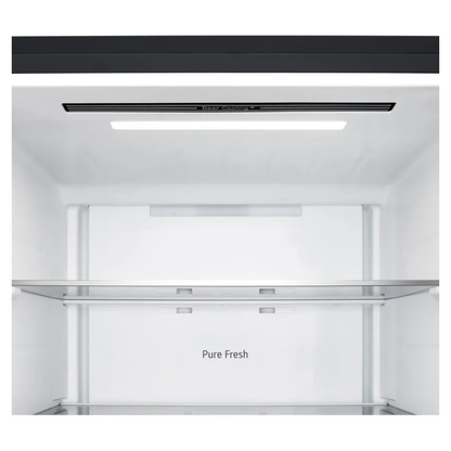 LG 436L Bottom Mount Fridge Matte Black