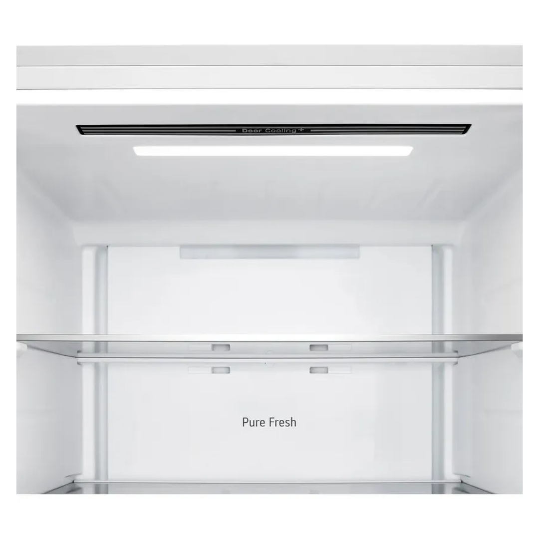 LG 436L Bottom Mount Fridge Matte White